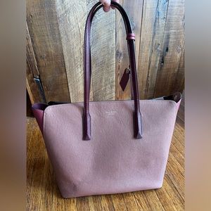 Pink Kate Spade tote bag